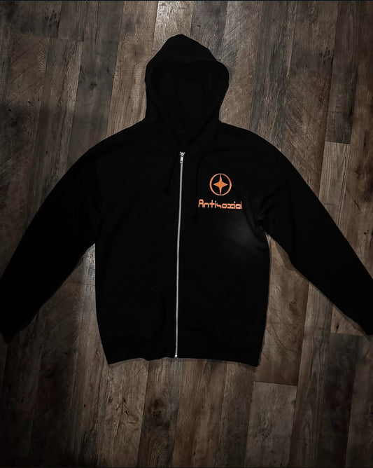 Loner (Black Zip-Up)